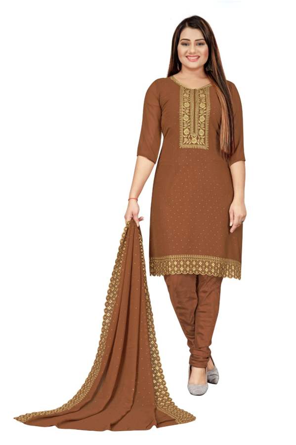 Gng 41075 Stylish Fancy Festive Wear Georgette Work Dress Material Collection